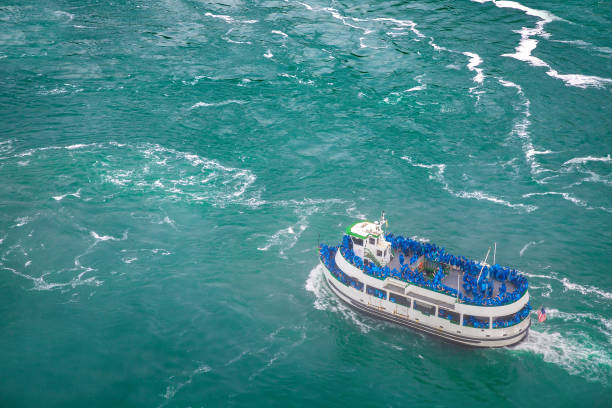 istock Tourists Ship at Niagara falls 1339486375
