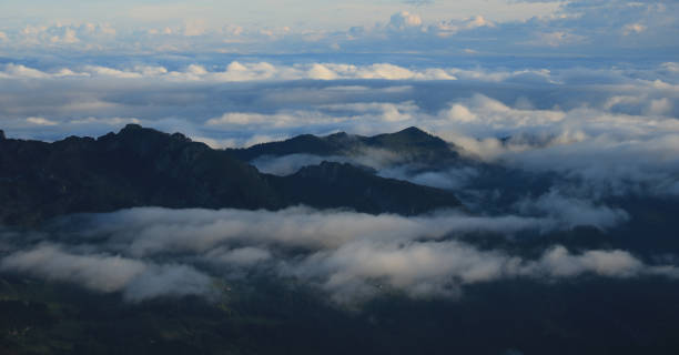 istock Fogy morning in Central Switzerland. 1339487671