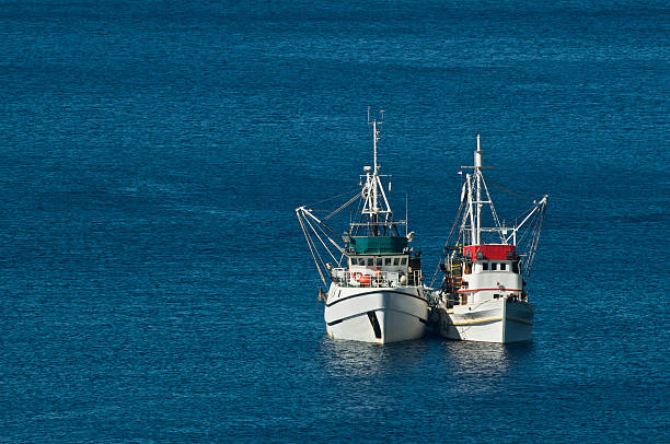 istock Two fishing boats 133949302