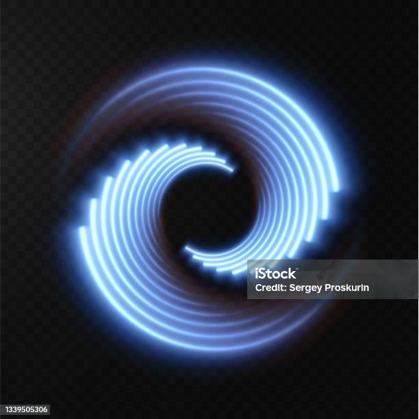 Collection Of Light Blue Halftone Lines Radial Blue Vector Lines Of