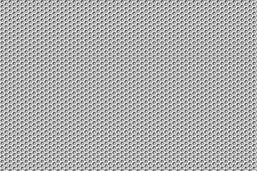 high resolution texture of a white punched grille texture. contains a path to mask the holes for cool overlay effects!