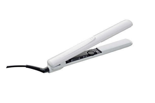 istock Modern whitehair straightener, isolated 1339521090