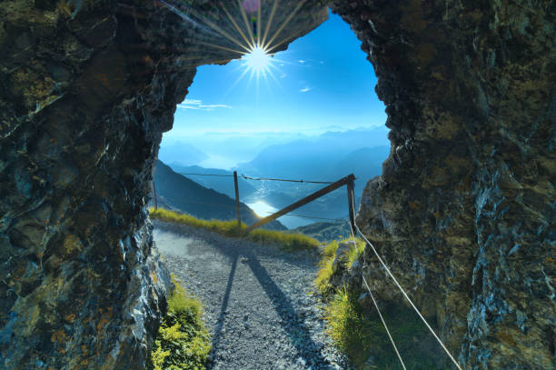 istock Dual Sun Mount Pilatus 1339522057