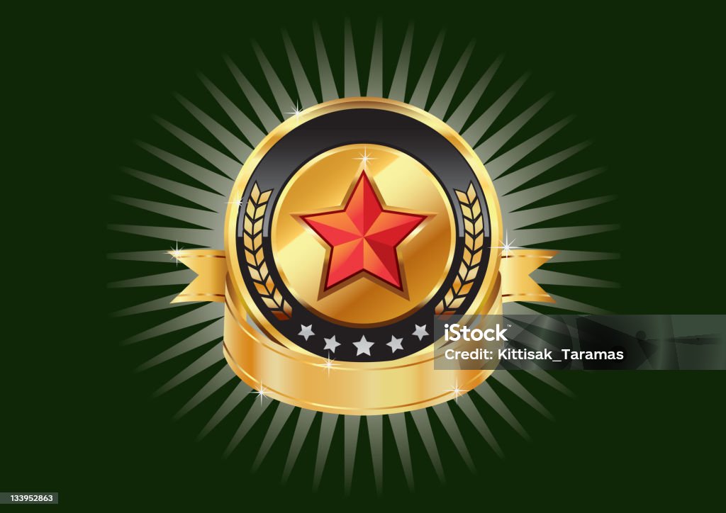 Vector Emblems & Crests Award stock vector