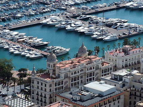Port of Alicante is a place to visit in the city where order and harmony prevail