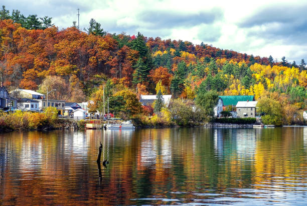 istock Wakefield, Quebec in autumn colors 1339560371