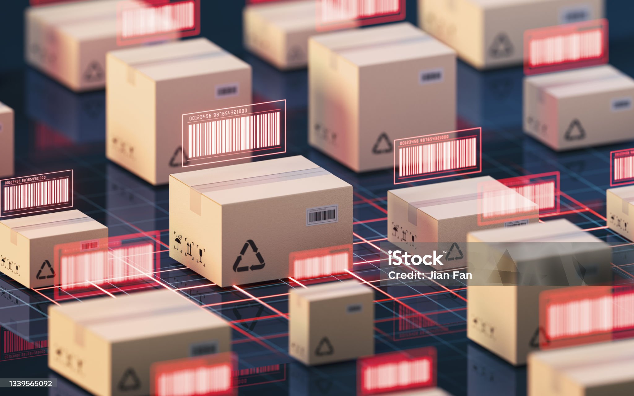 Barcode scanning on pharmaceutical packaging line