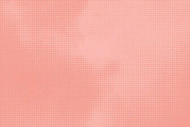 Vector illustration of Colorful Abstract background Halftone Pattern