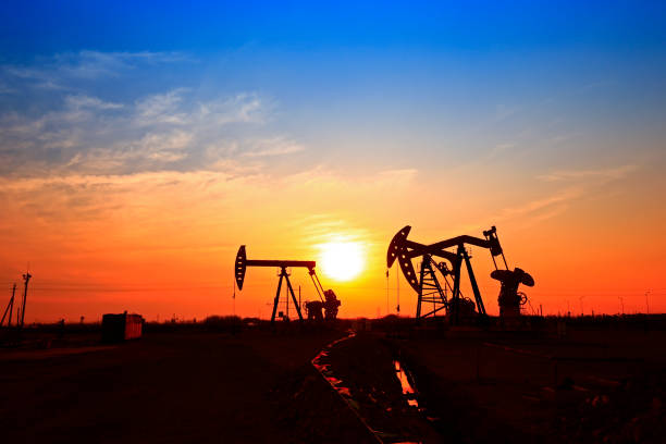 istock The oil pump, industrial equipment 1339590974
