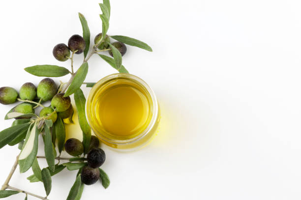 istock Olives and Olive oil. 1339591766