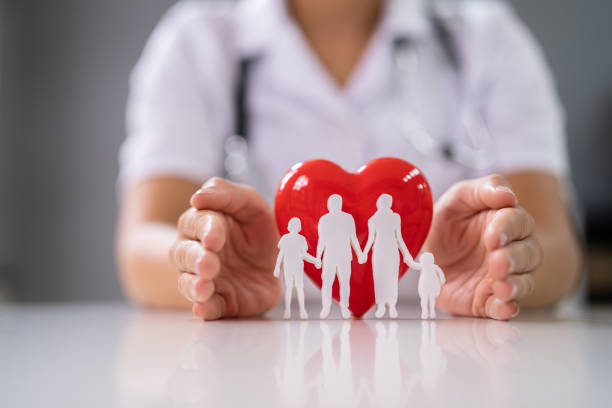 istock Health And Life Insurance. Heart Protected 1339597877