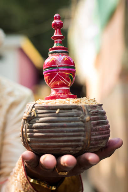 istock Gach Kouto and kunke bengali wedding ritual props 1339617805