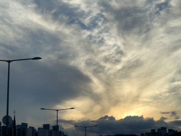 istock sunset over the city 1339618341