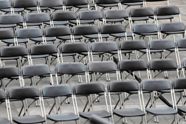 istock Empty Chairs At Amsterdam The Netherlands 1339623866