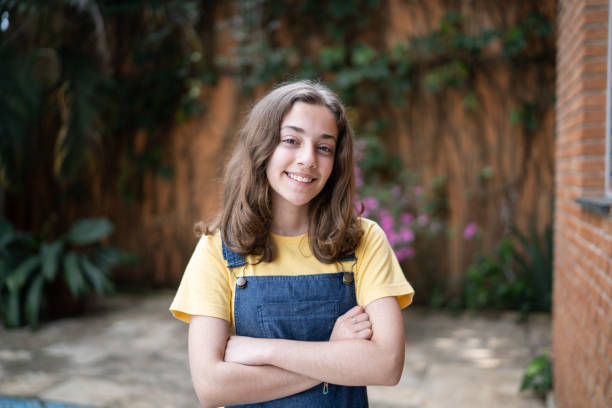 fotografii de stoc, fotografii și imagini scutite de redevențe cu portretul unei adolescente acasă - 12 13 ani