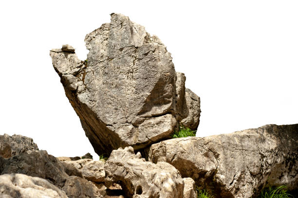 istock rock or cliff isolated on white background 1339629762