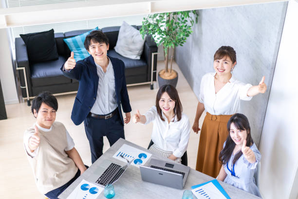 istock Young office worker at a venture company 1339653966