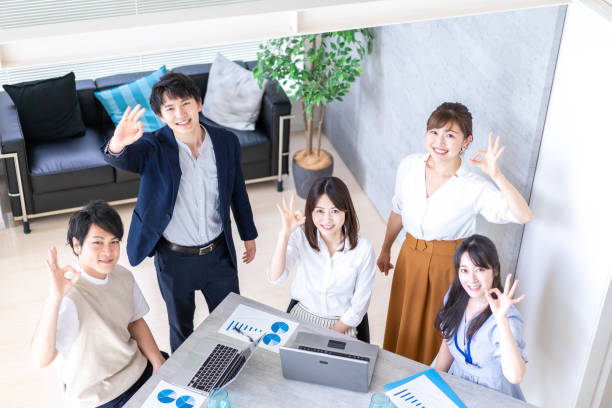 istock Young office worker at a venture company 1339653977
