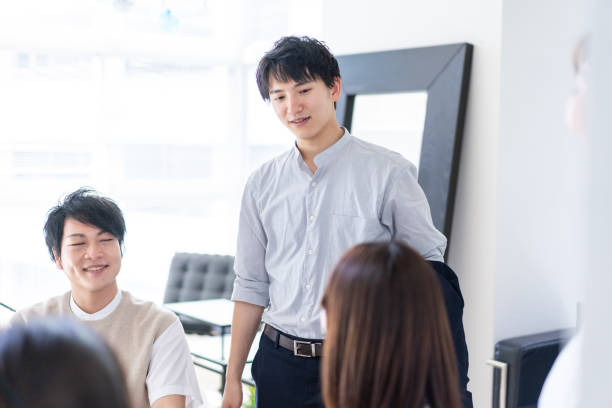 istock Young office worker at a venture company 1339653987