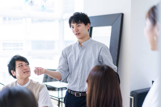 istock Young office worker at a venture company 1339654001