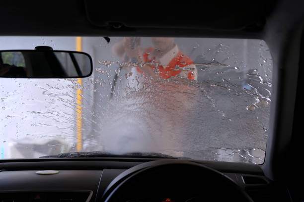 istock Car service and Car wash. 1339666027