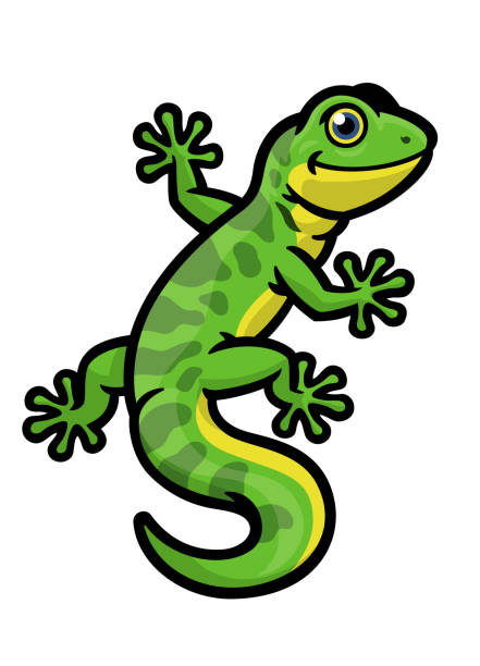 Green Gecko Illustrations, Royalty-Free Vector Graphics & Clip Art - iStock