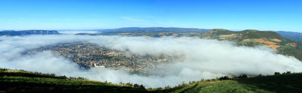 Aerial view of Millau