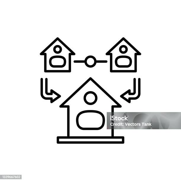 Remote Connection Stock Illustration - Download Image Now - Connection ...