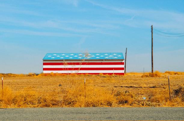 istock House in American colors 1339669266