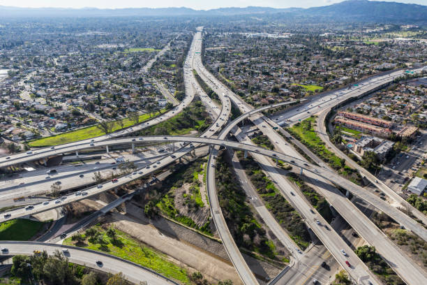 istock San Fernando Valley Freeways Aerial 1339670407