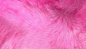 3D Generated Pink Fur Background