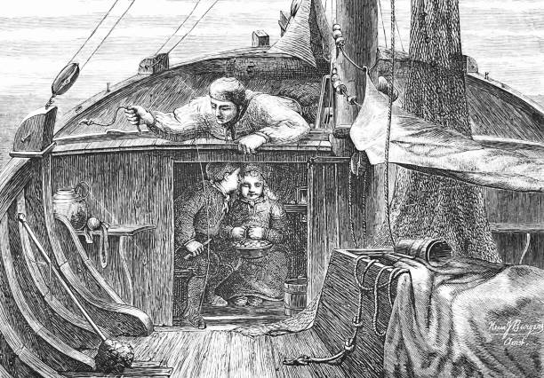 istock Fisher takes the siblings to work on his ship, they feel safe below deck 1339674309