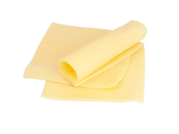istock Tasty cheese slice appetizer isolated on the white 1339675063