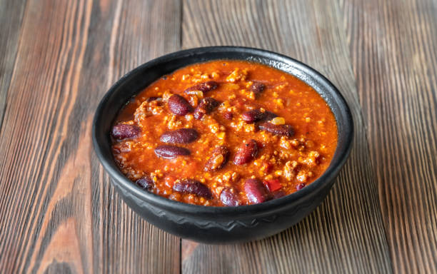 istock Bowl of chili con carne 1339684782
