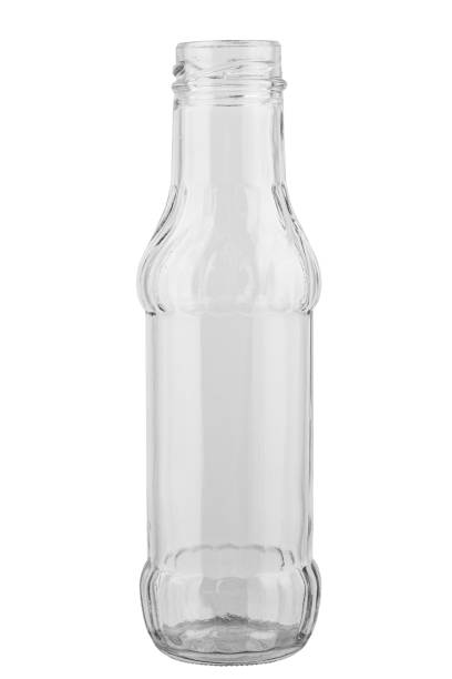 istock Glass bottle isolated on white background. 1339687836