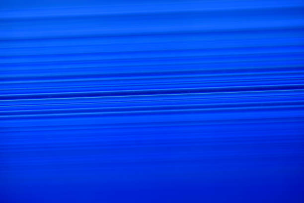 istock Blue bright stripes of polycarbonate in the light 1339693054