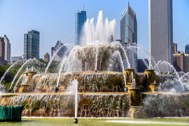 istock Buckingham Fountain in Chicago 1339704604