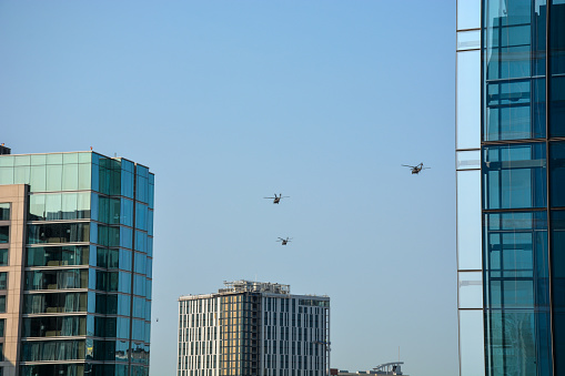 Nashville, TN 2021: A Special  Aircraft Flyover concluded Nashville Tennessee's 20th Anniversary of 9/11 Ceremony