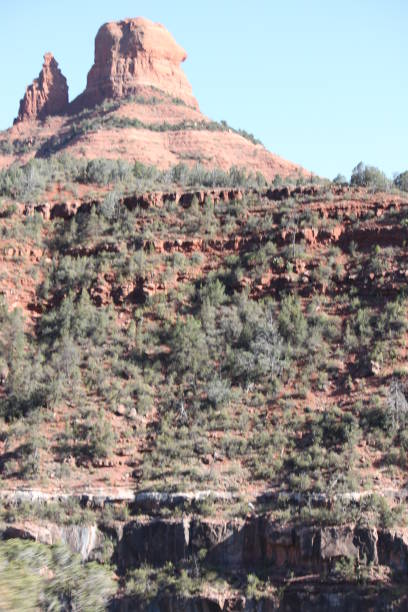 sedona arizona rocce rosse - schnebly hill formation foto e immagini stock