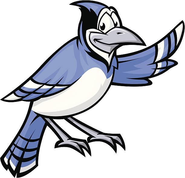 Cartoon Blue Jay Clip Art