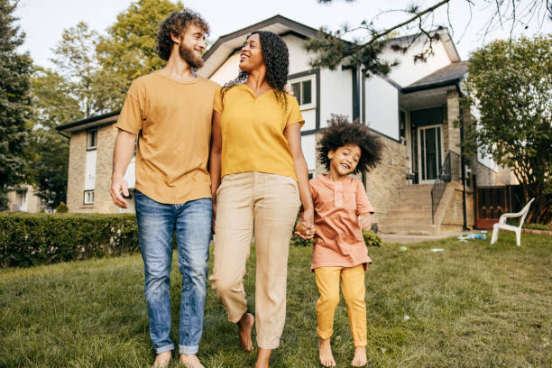 Get Your Family Outside More Often stock photo
