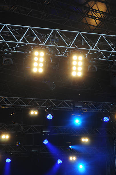 istock Lighting Equipment on Open Air Concert 133975537