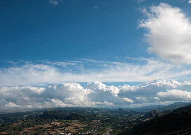 Country panorama stock photo