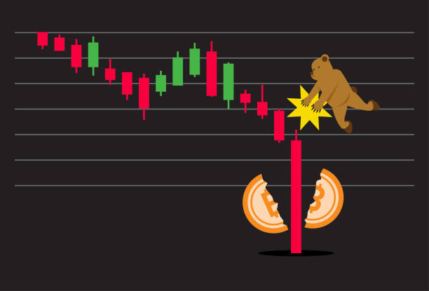 istock Bitcoin market was hit by a price slash 1339764094