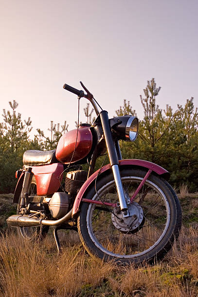istock Old Motorbike 133976622