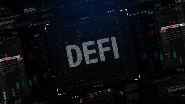 DEFI Decentralized finance is a blockchain-based form of finance not rely on central financial intermediaries, Technology future digital money exchange background. 3D Rendering DEFI Decentralized finance is a blockchain-based form of finance not rely on central financial intermediaries, Technology future digital money exchange background. 3D Rendering independence document agreement contract stock pictures, royalty-free photos & images