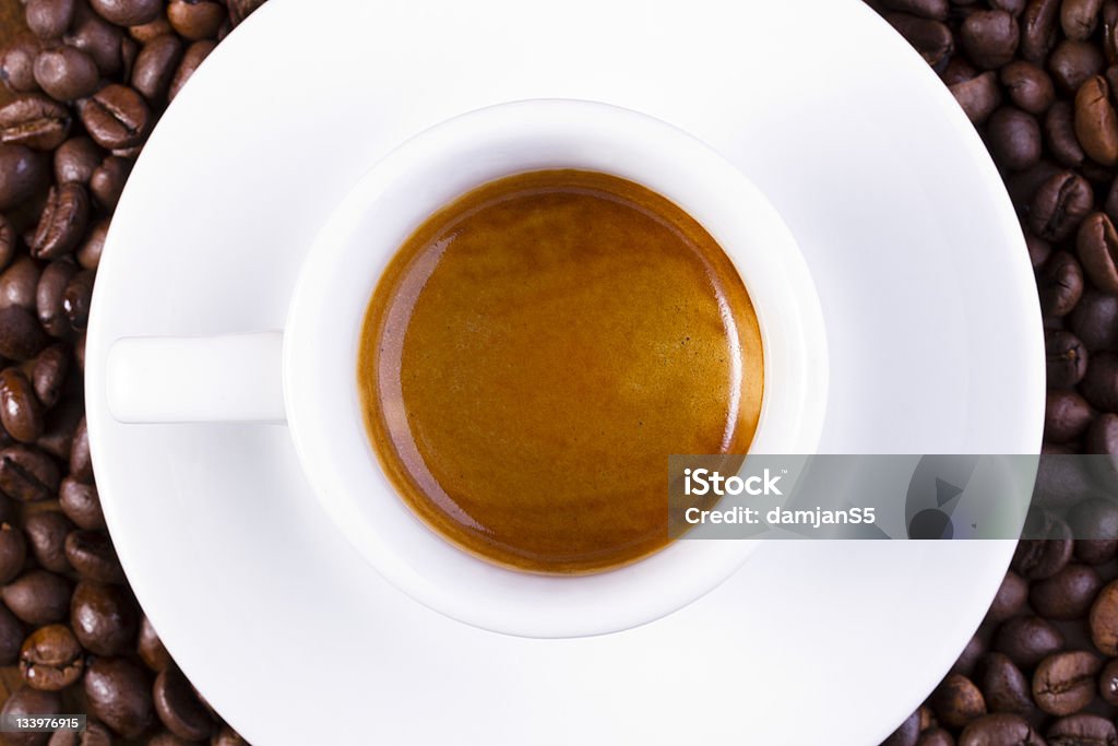 Piccoli caffè espresso - Foto stock royalty-free di Bevanda analcolica