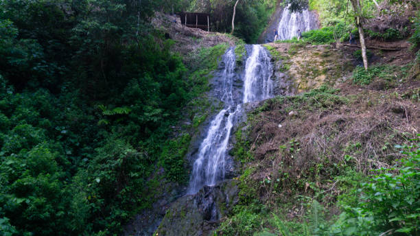 istock View of the waterfall from below 1339770250