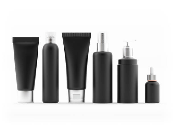 istock Blank Cosmetic Bottles Isolated on white background 1339786281