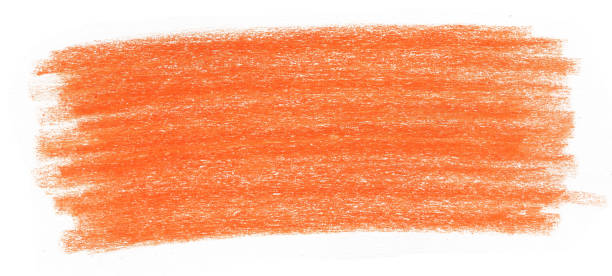 istock Abstract Stain Drawn by Colored Pencil Isolated on White Background. 1339786315